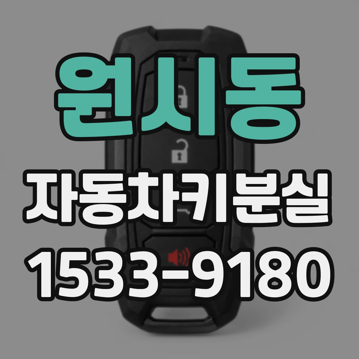 원시동 자동차키분실