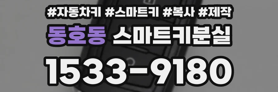 동호동 스마트키분실
