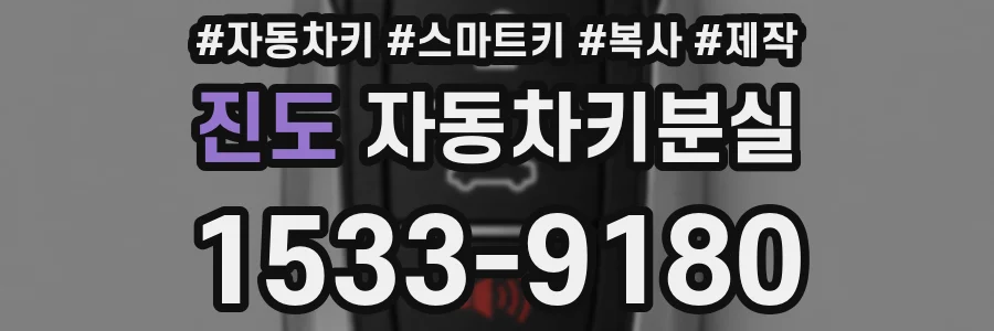 진도 자동차키분실