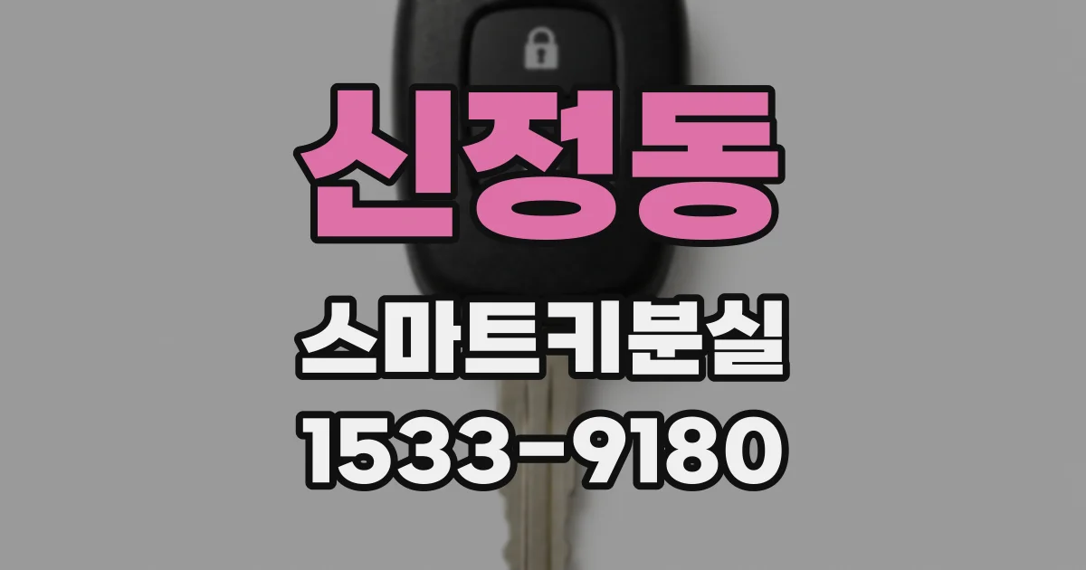 신정동 스마트키분실