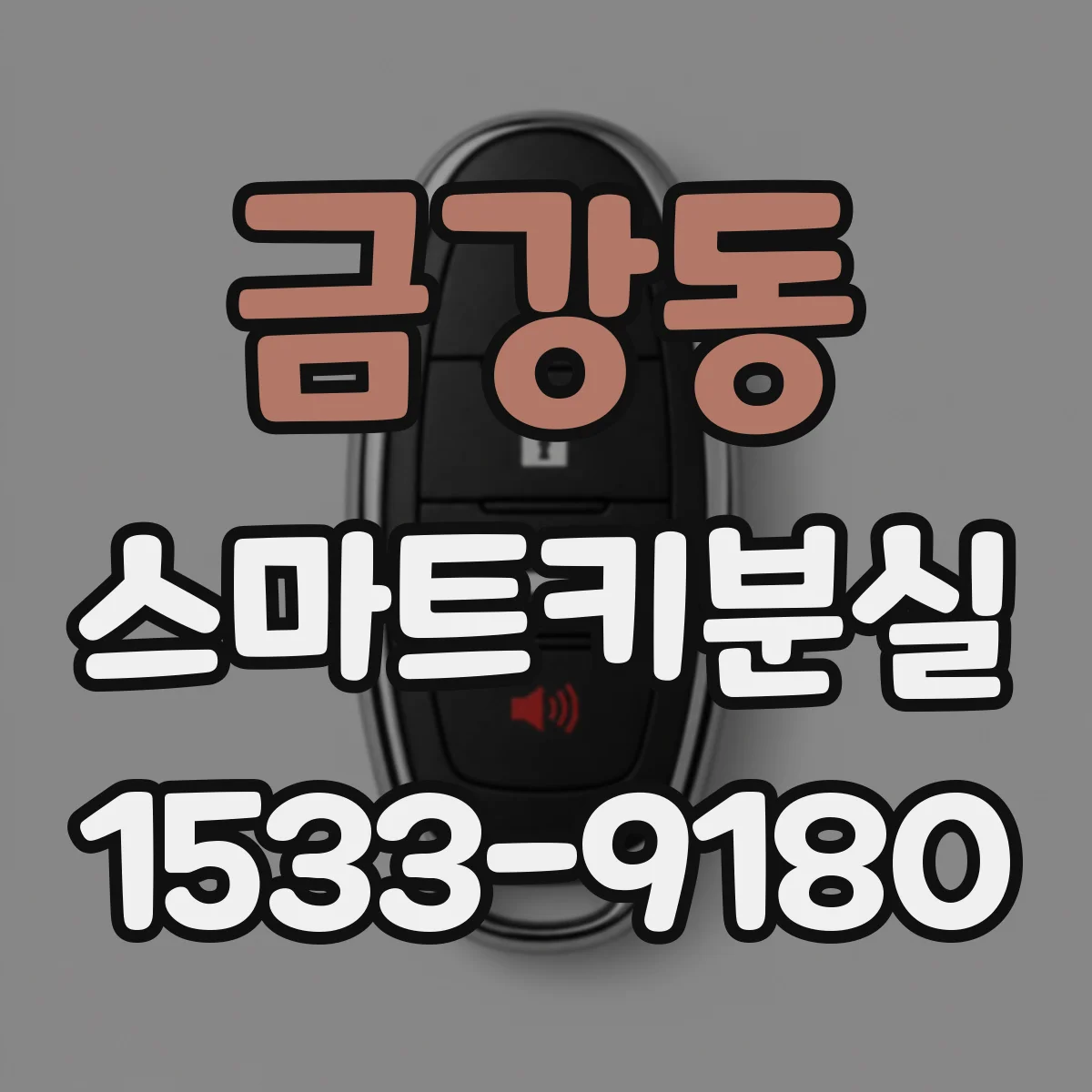 금강동 스마트키분실