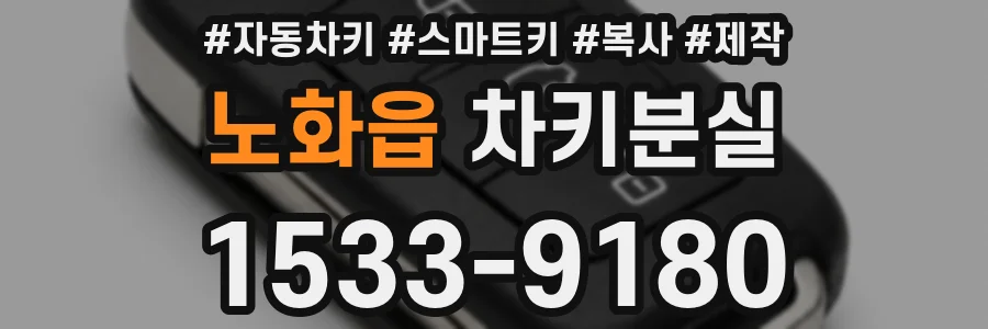 노화읍 차키분실