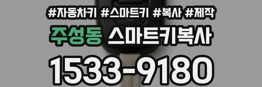 주성동 스마트키복사