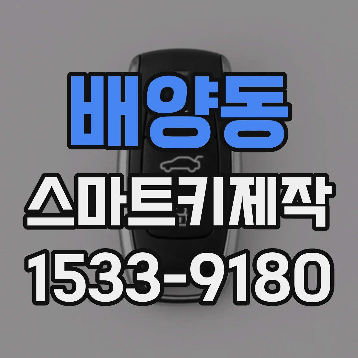 배양동 스마트키제작