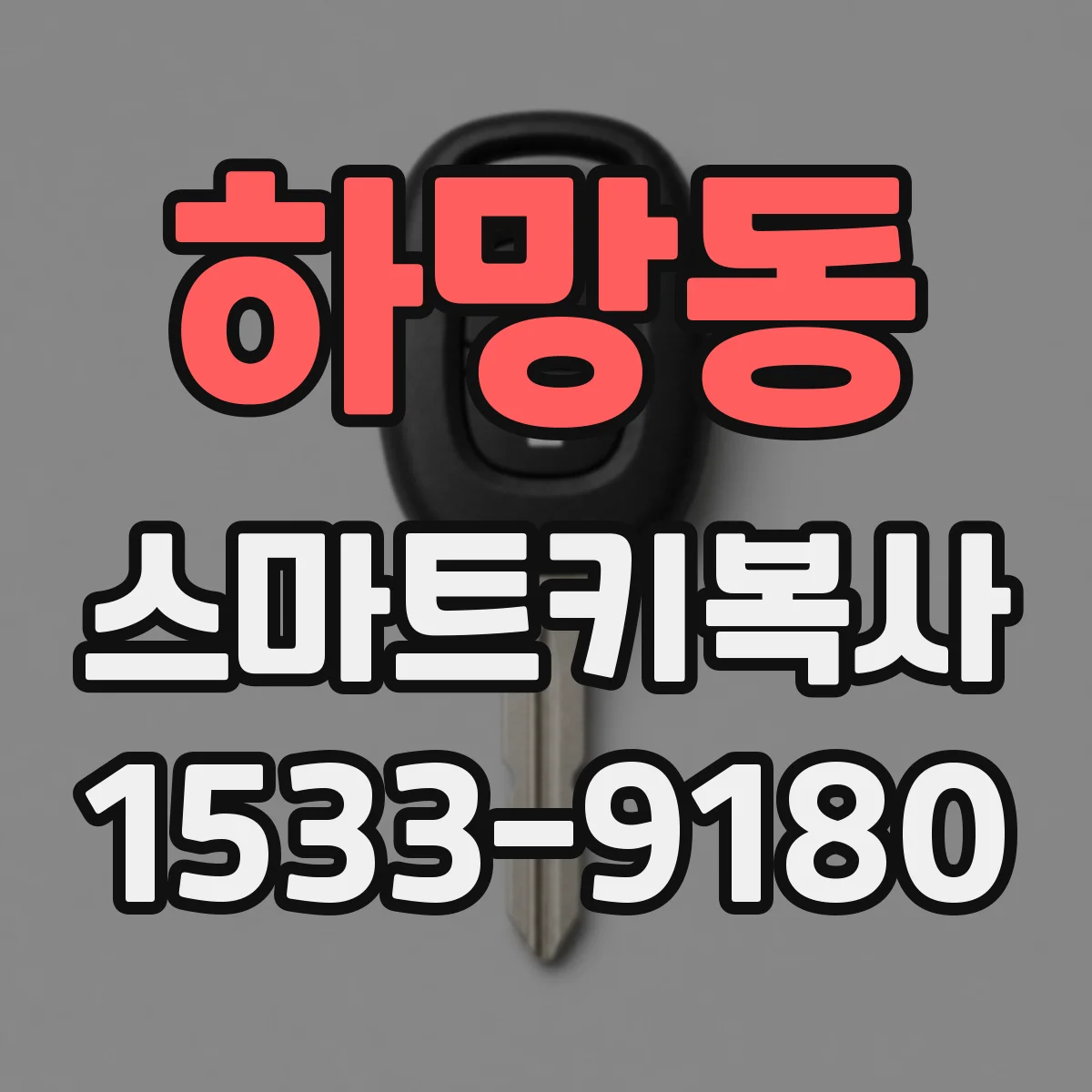 하망동 스마트키복사