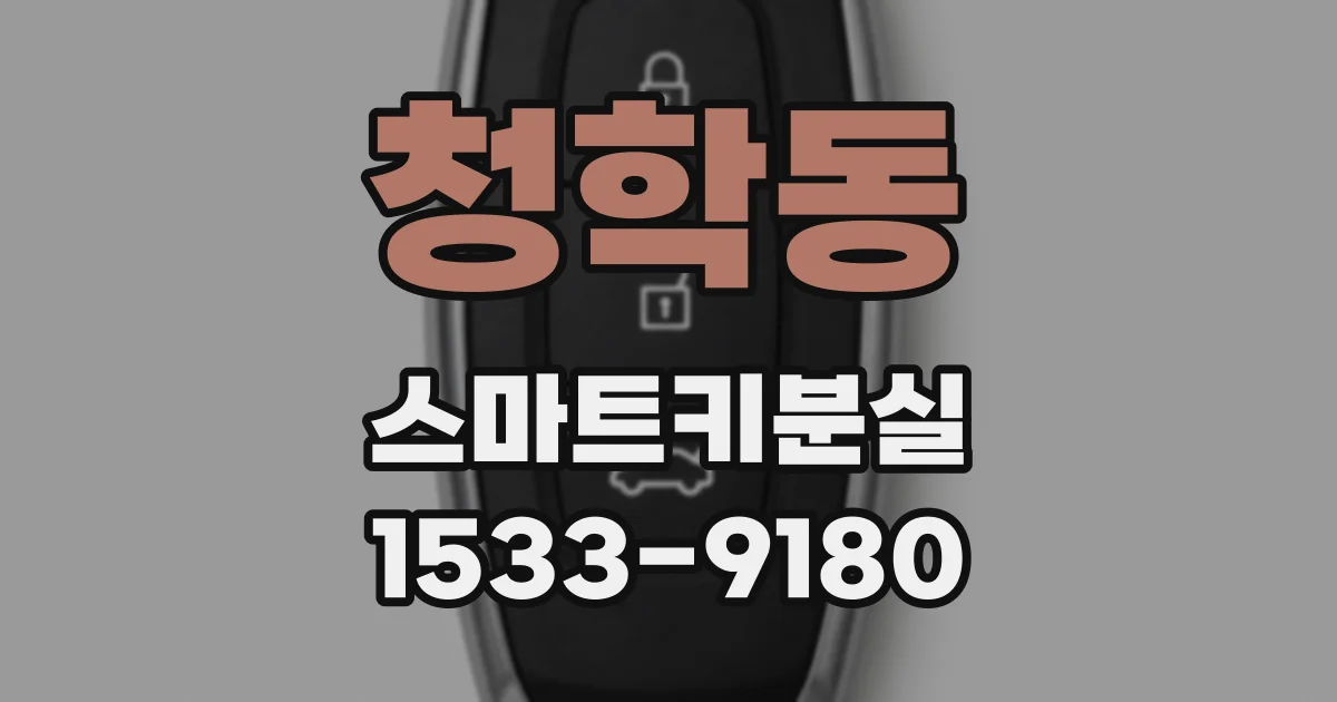 청학동 스마트키분실