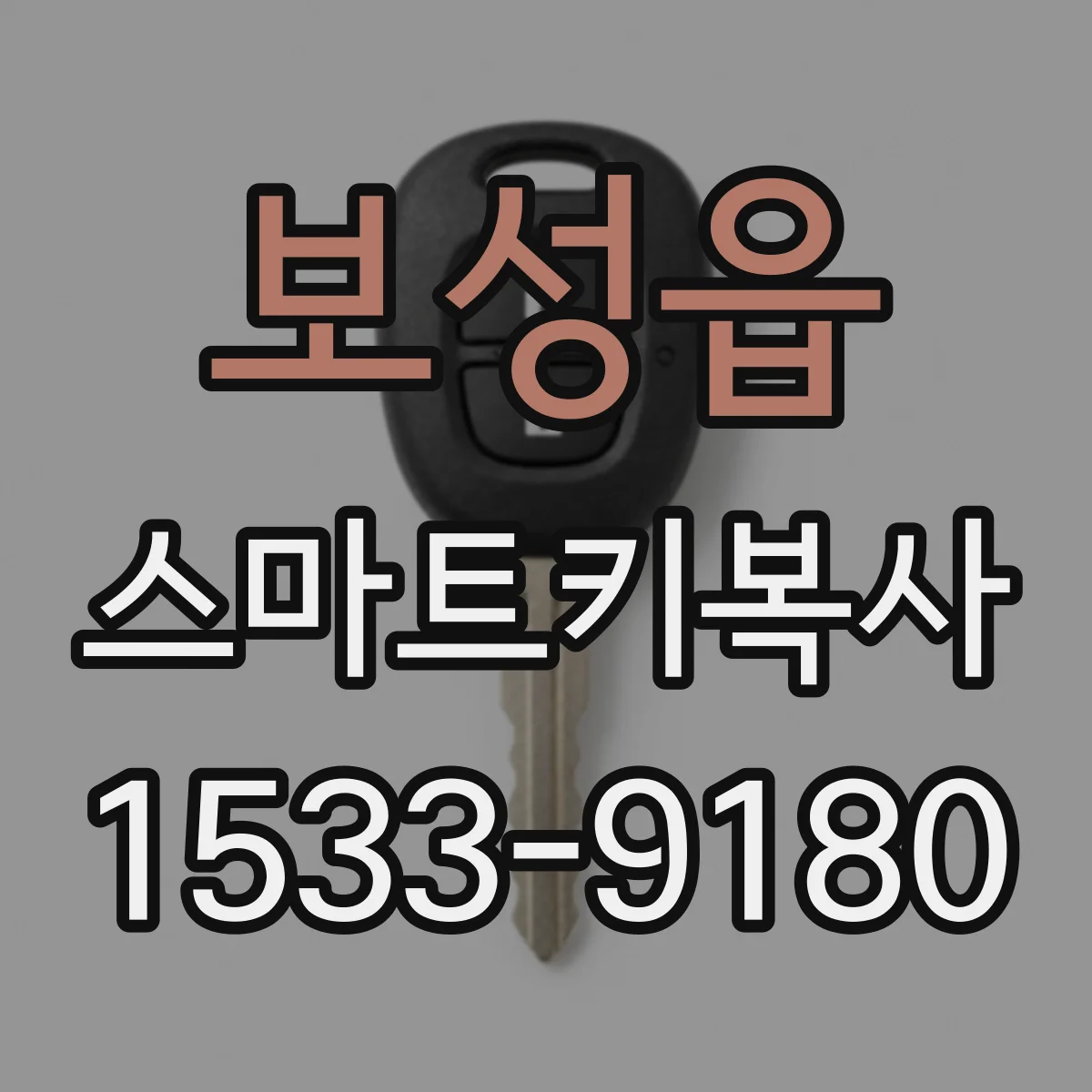보성읍 스마트키복사