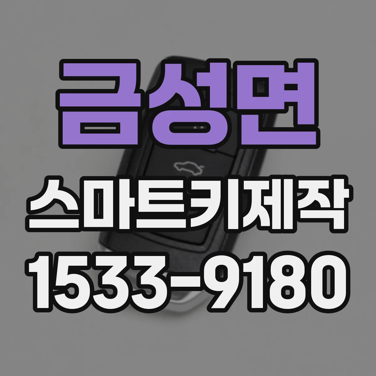 금성면 스마트키제작