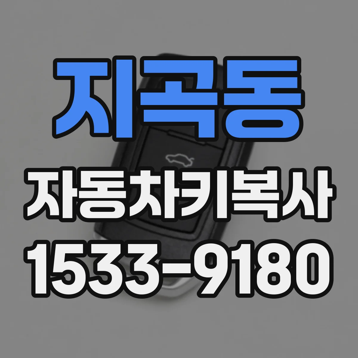 지곡동 자동차키복사