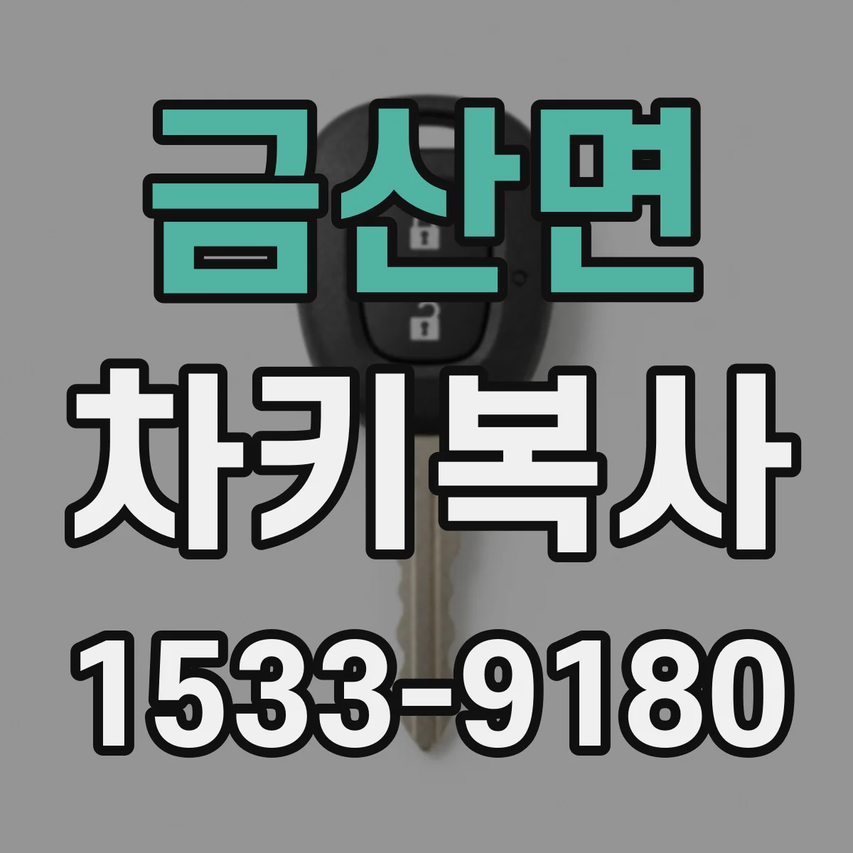 금산면 차키복사