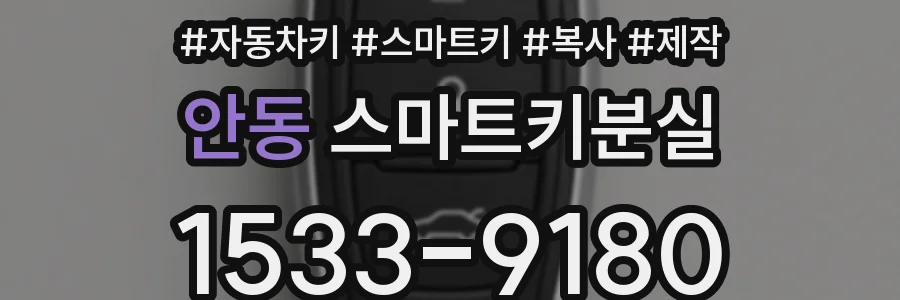 안동 스마트키분실