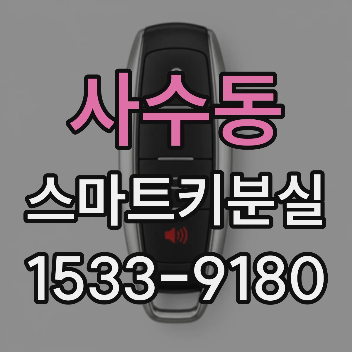 사수동 스마트키분실