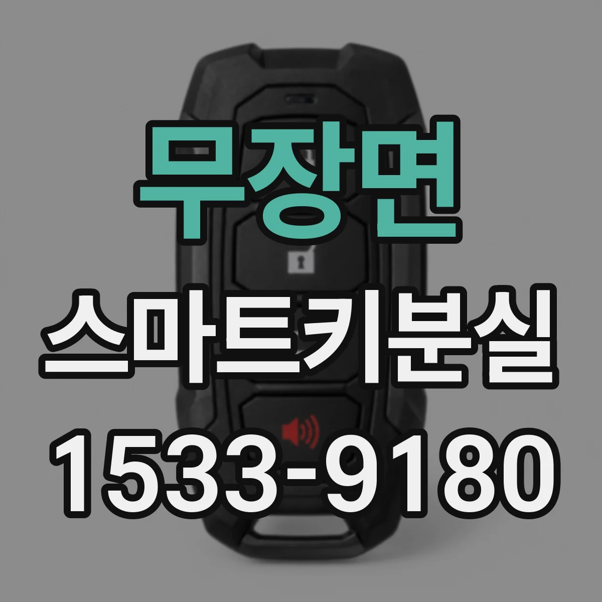 무장면 스마트키분실