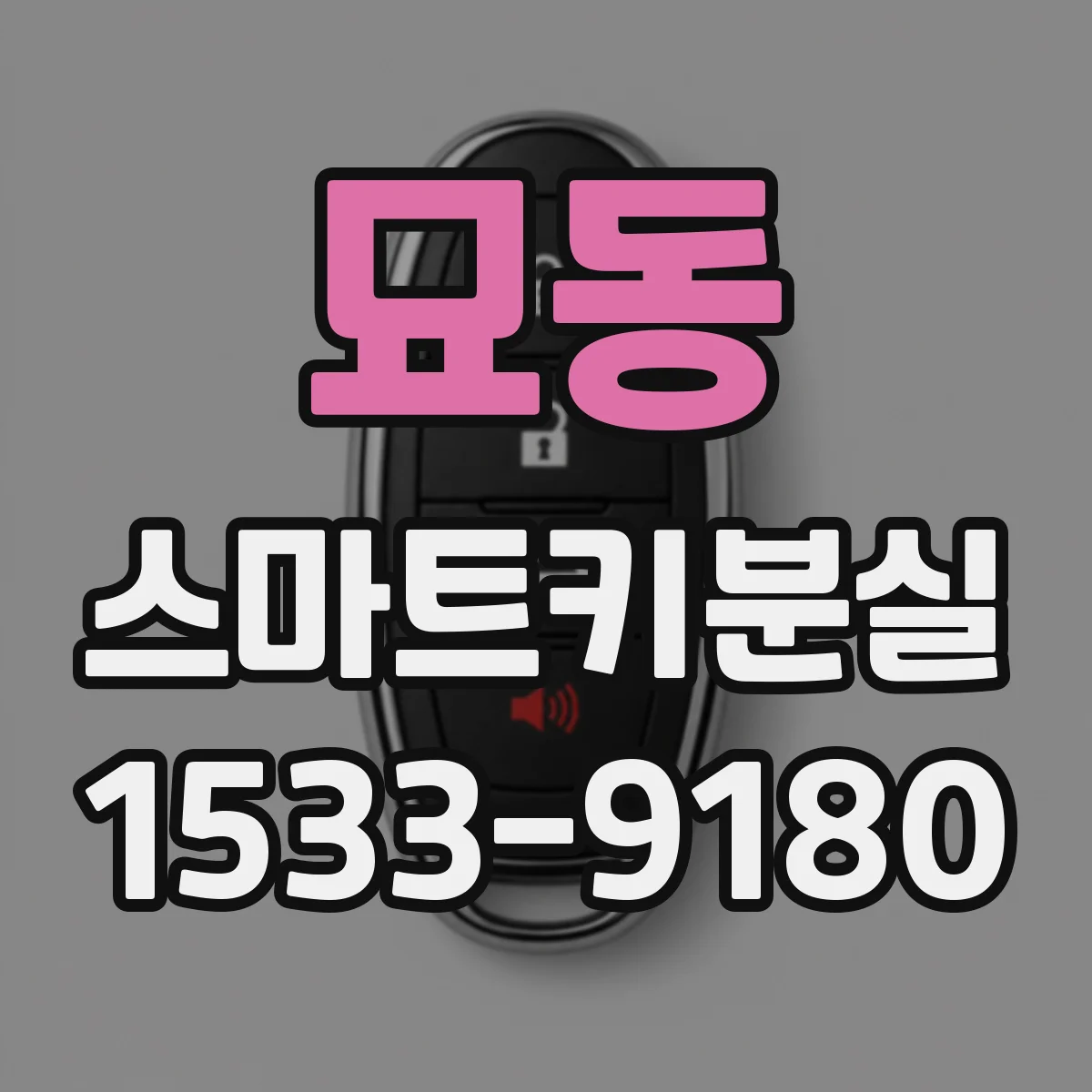 묘동 스마트키분실