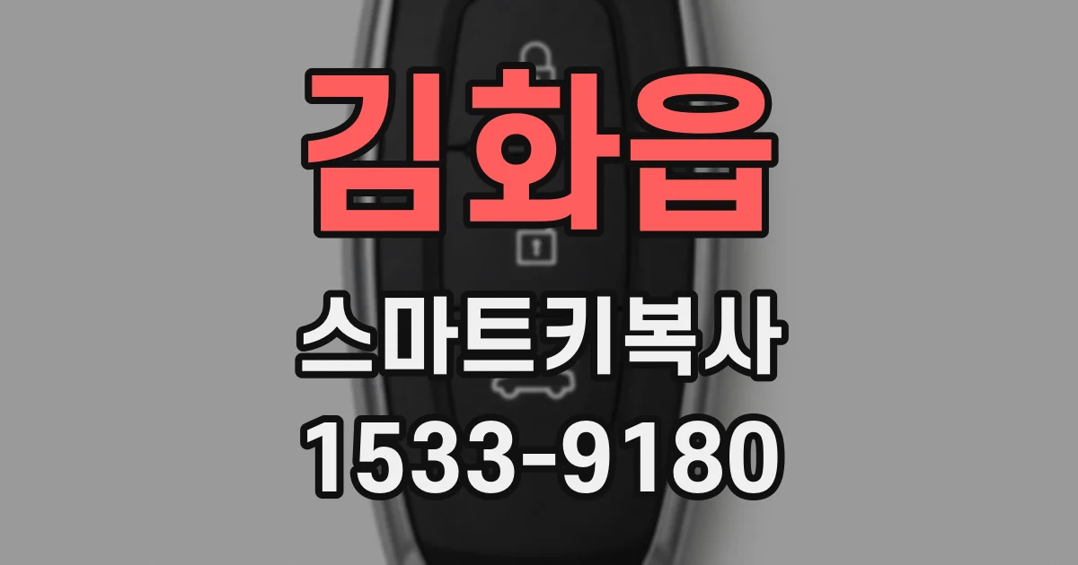 김화읍 스마트키복사