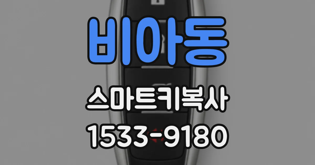 비아동 스마트키복사