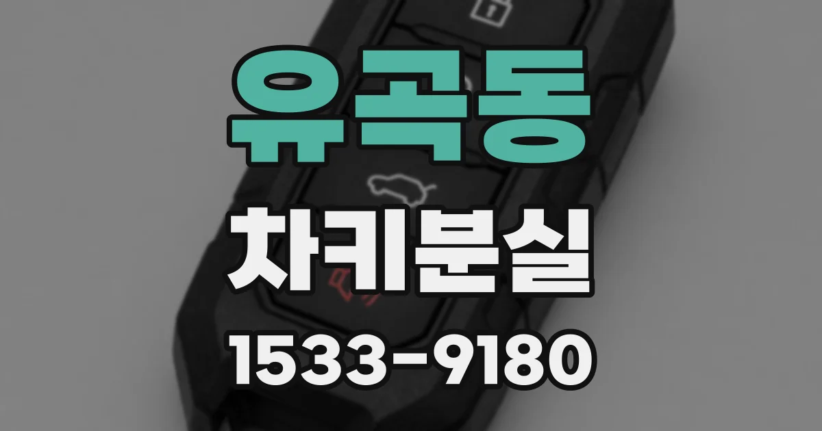 유곡동 차키분실
