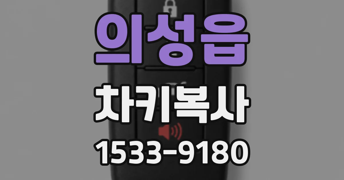 의성읍 차키복사