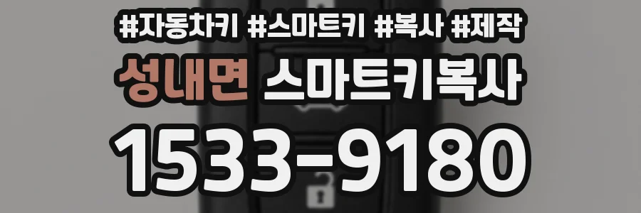 성내면 스마트키복사