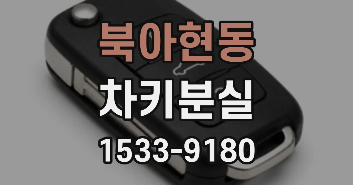 북아현동 차키분실