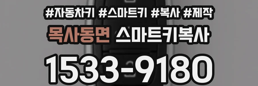 목사동면 스마트키복사