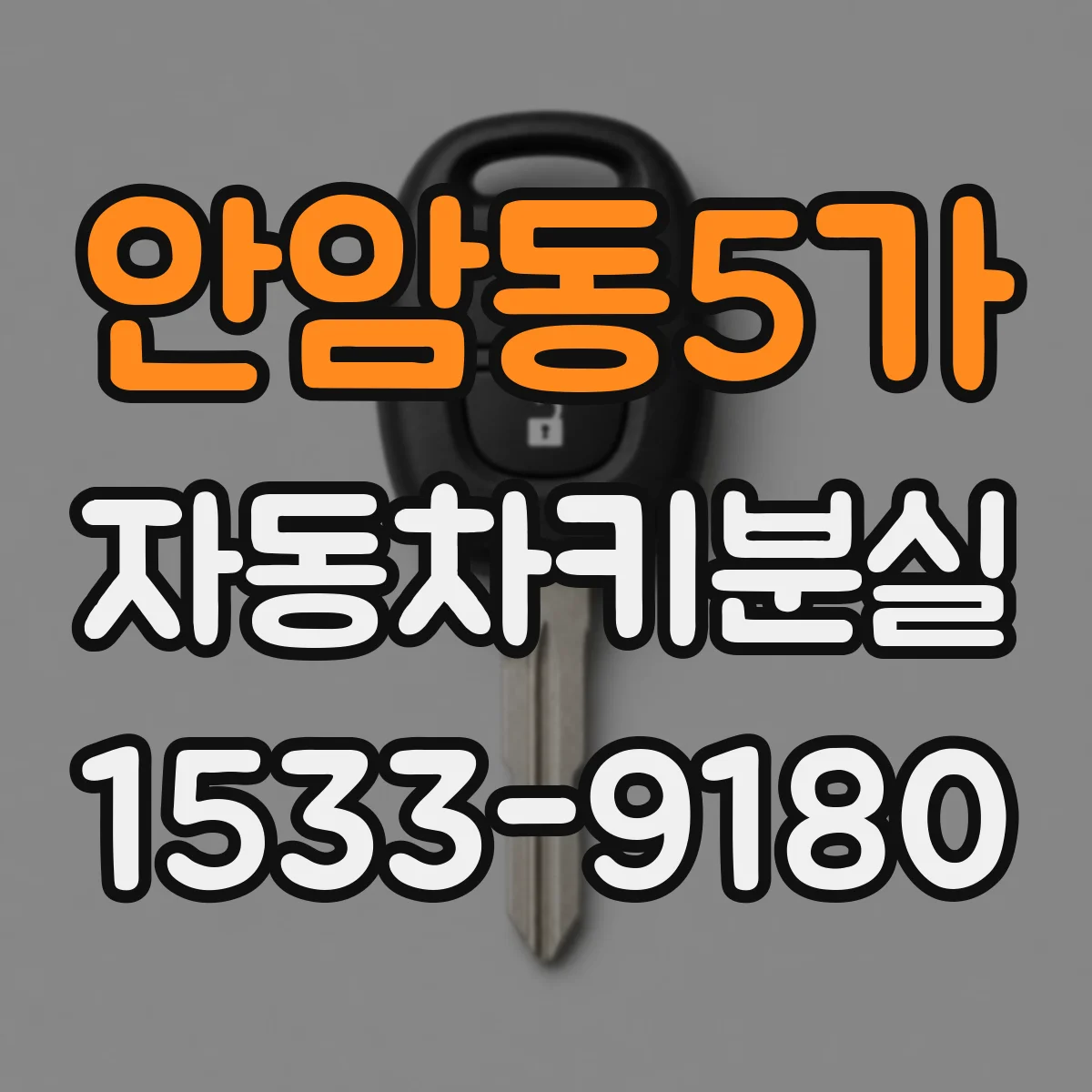안암동5가 자동차키분실