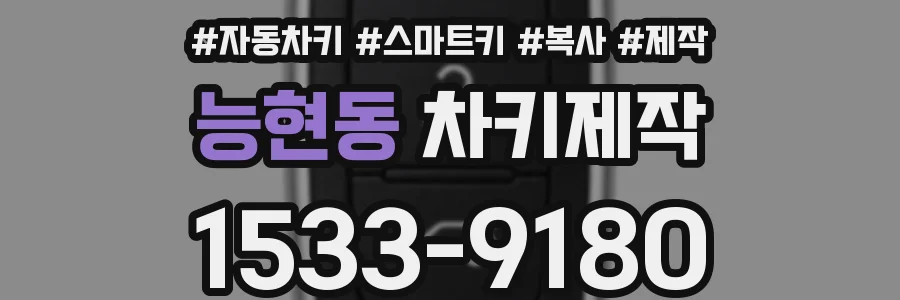 능현동 차키제작