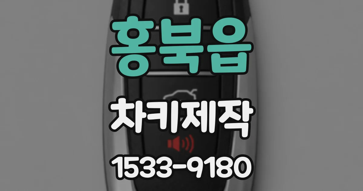 홍북읍 차키제작