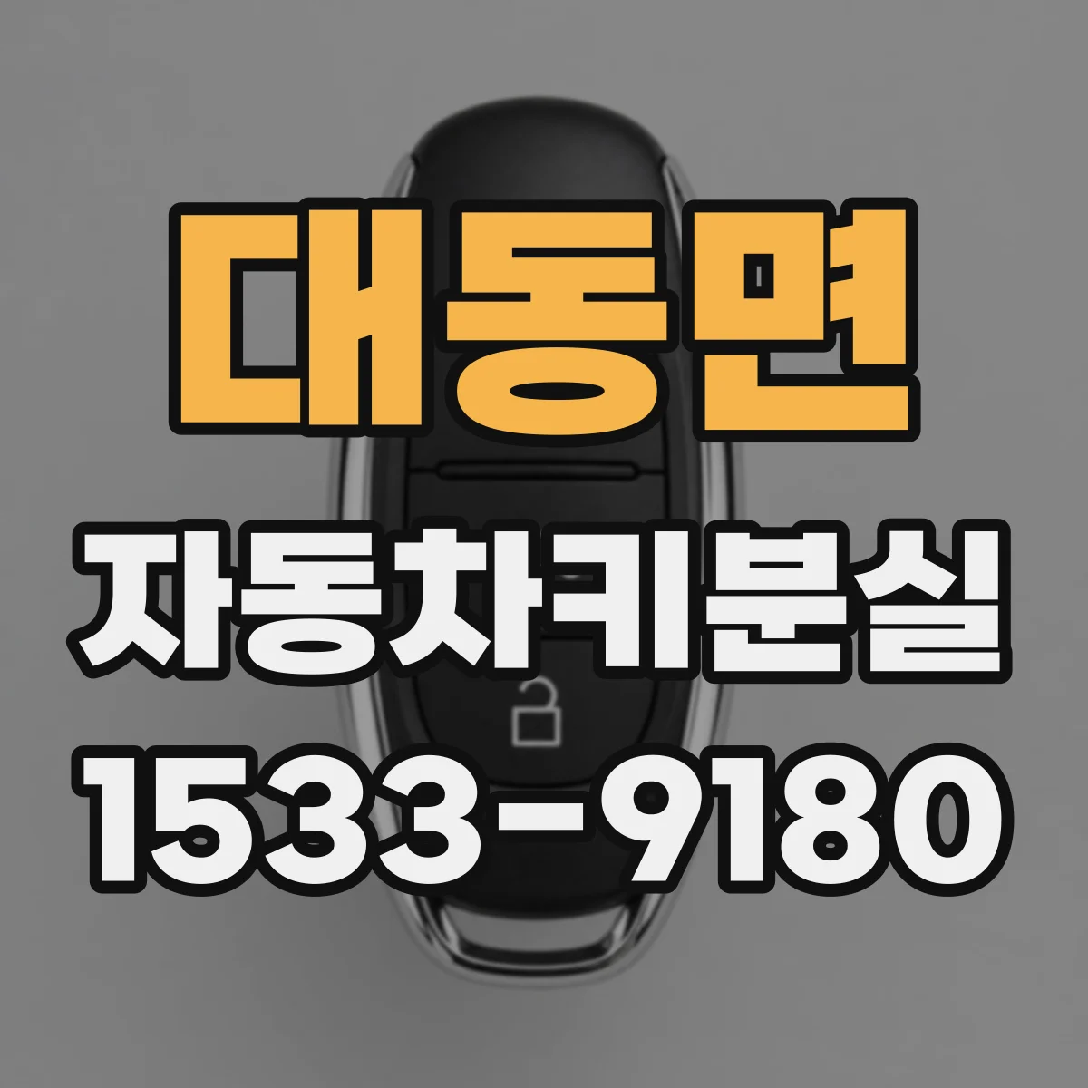 대동면 자동차키분실