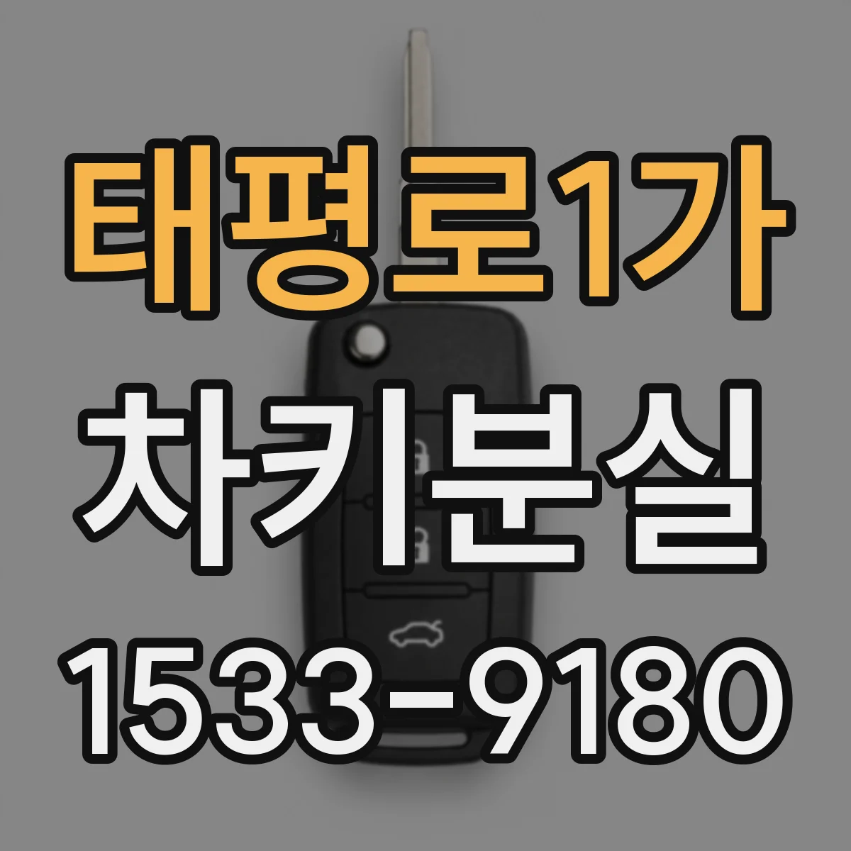 태평로1가 차키분실
