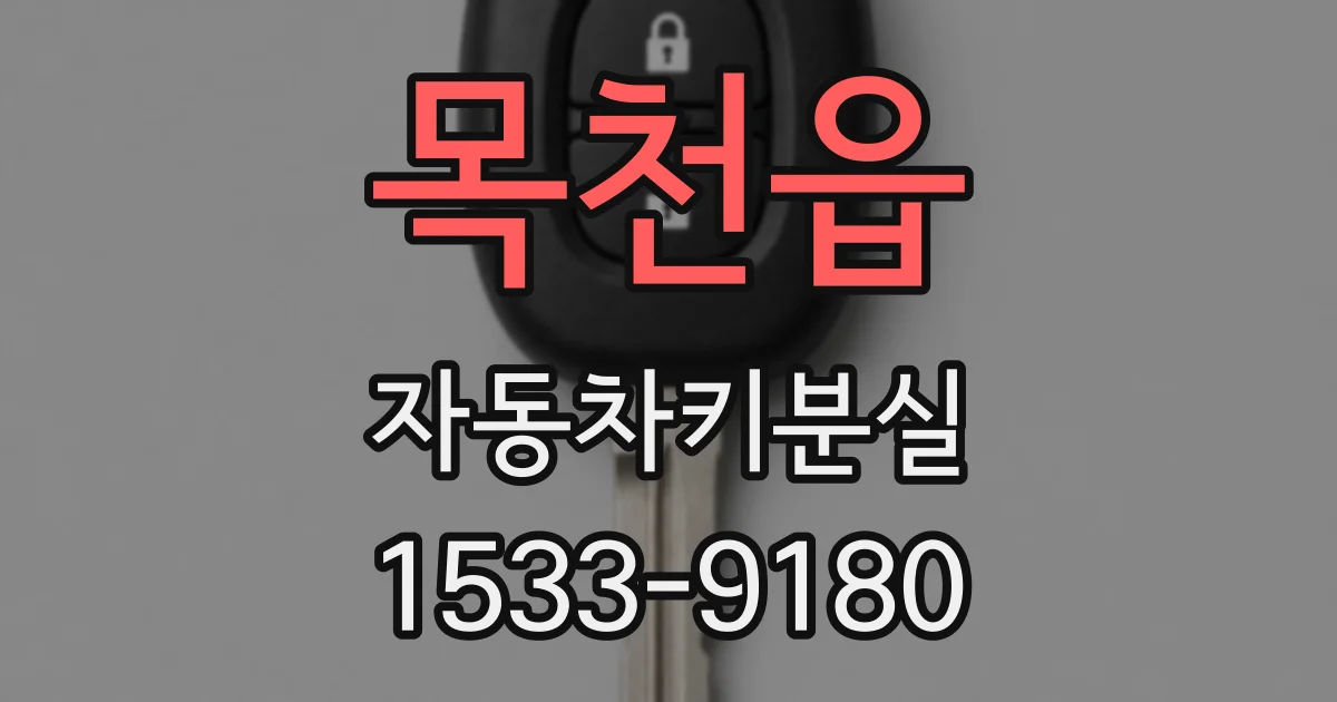 목천읍 자동차키분실