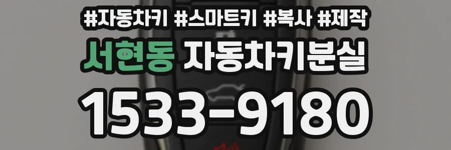 서현동 자동차키분실