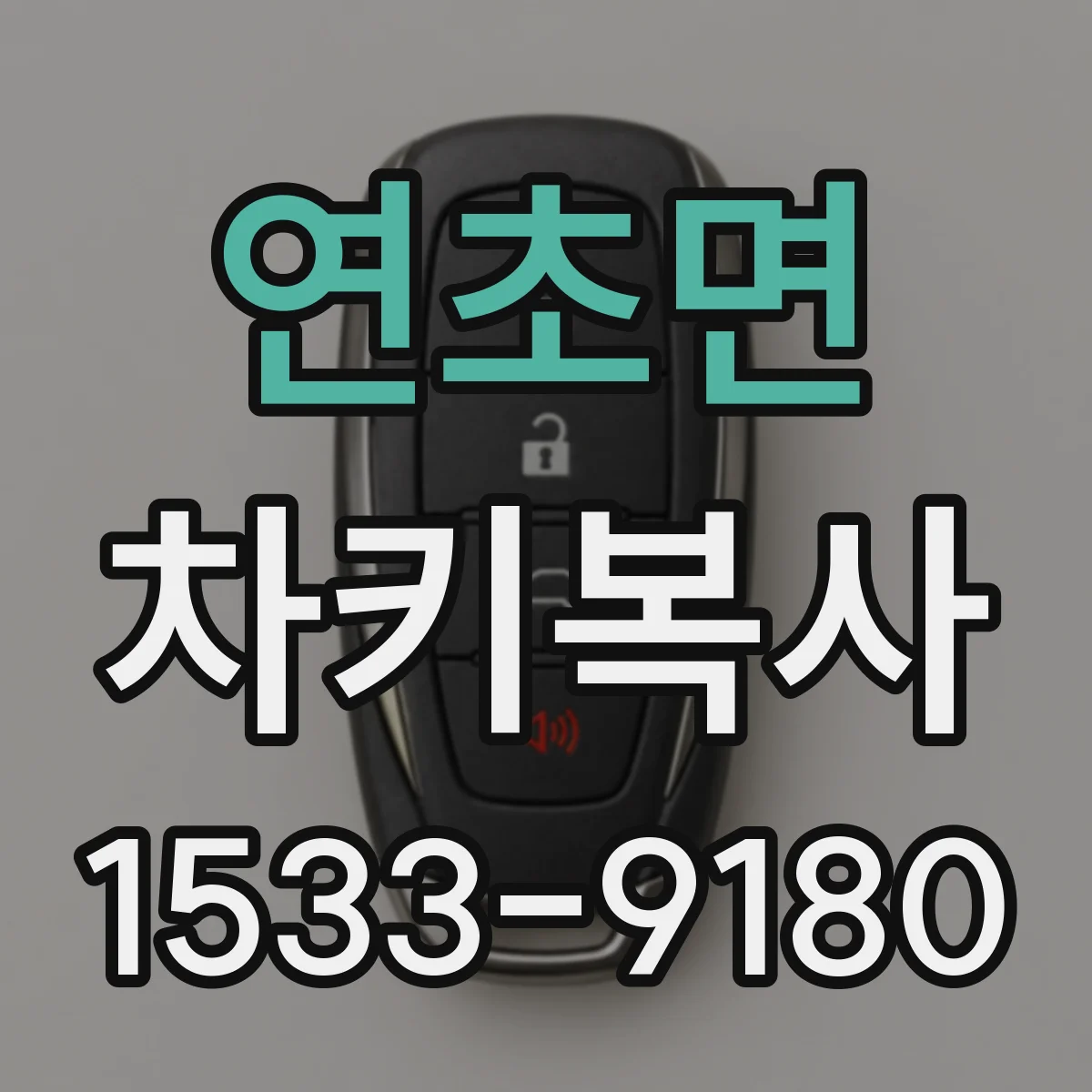 연초면 차키복사