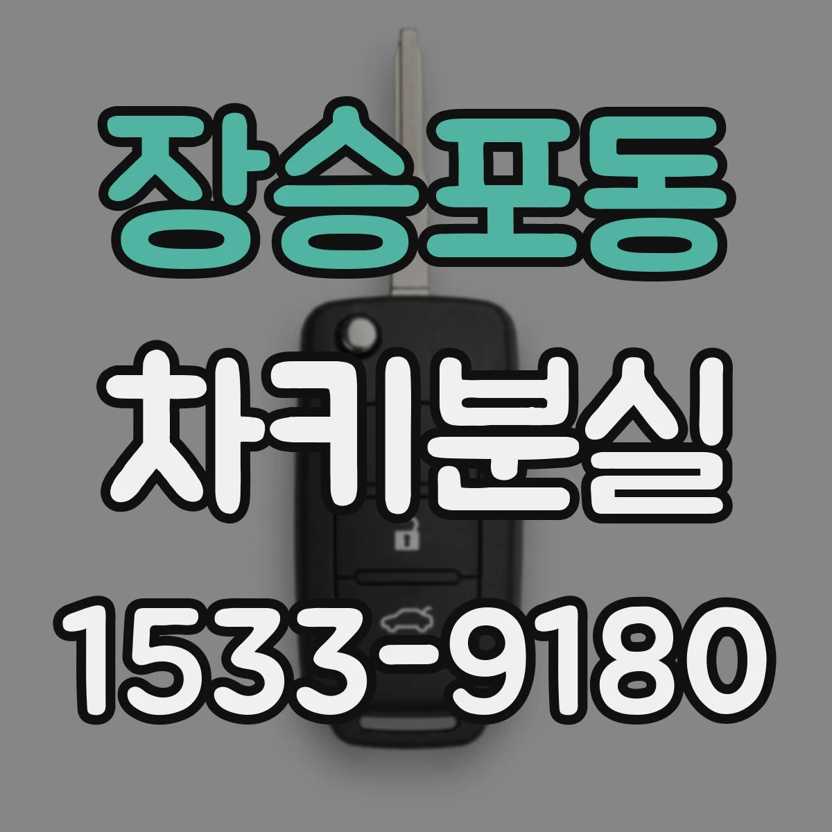 장승포동 차키분실