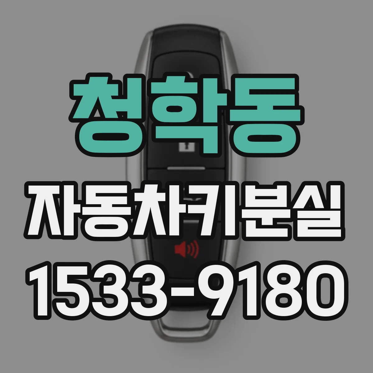청학동 자동차키분실