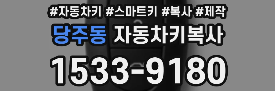 당주동 자동차키복사