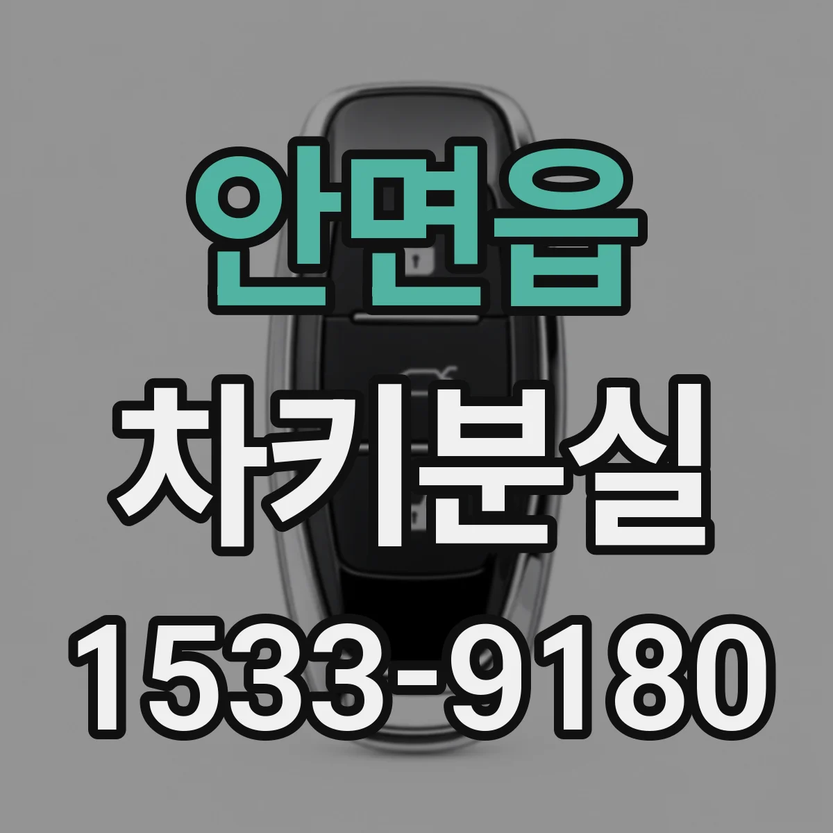 안면읍 차키분실