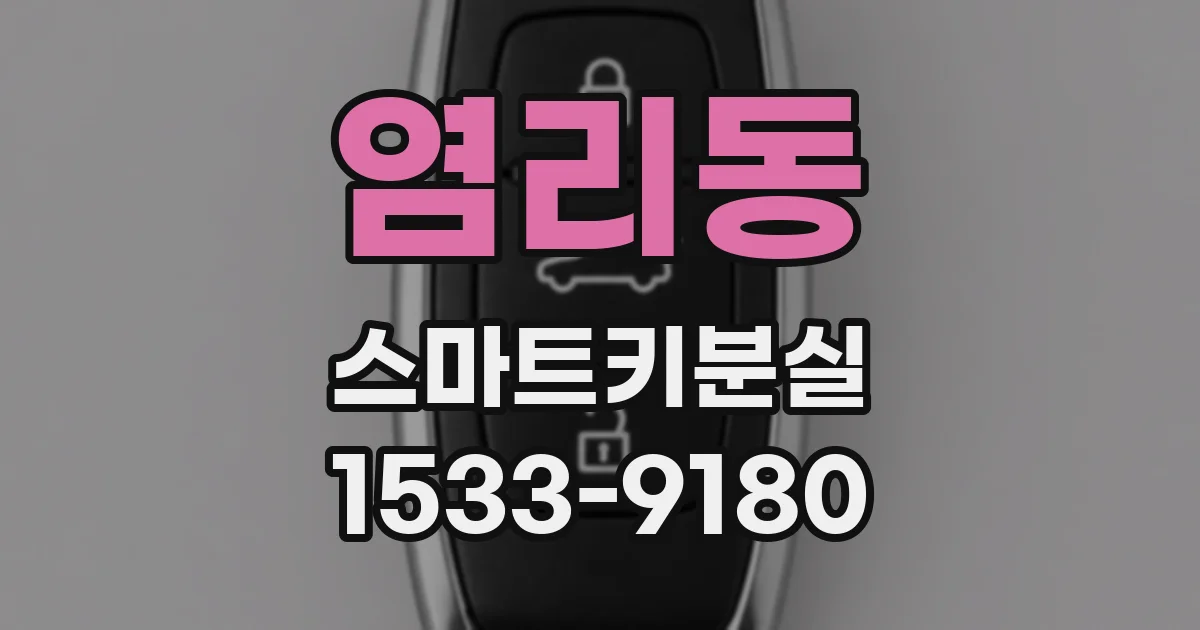염리동 스마트키분실