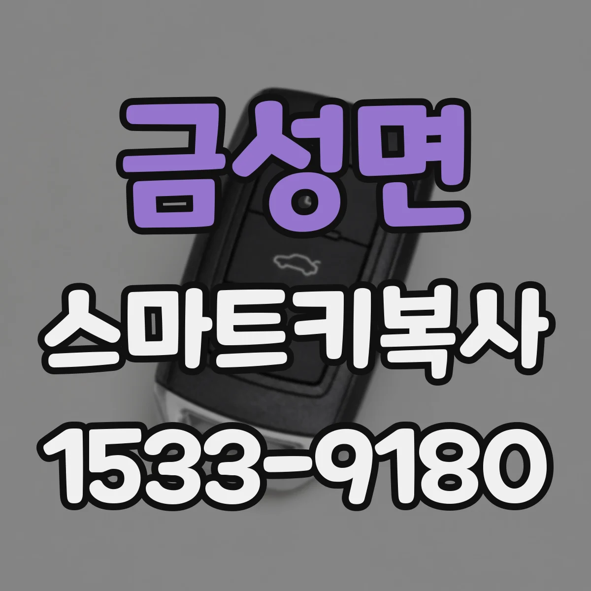 금성면 스마트키복사