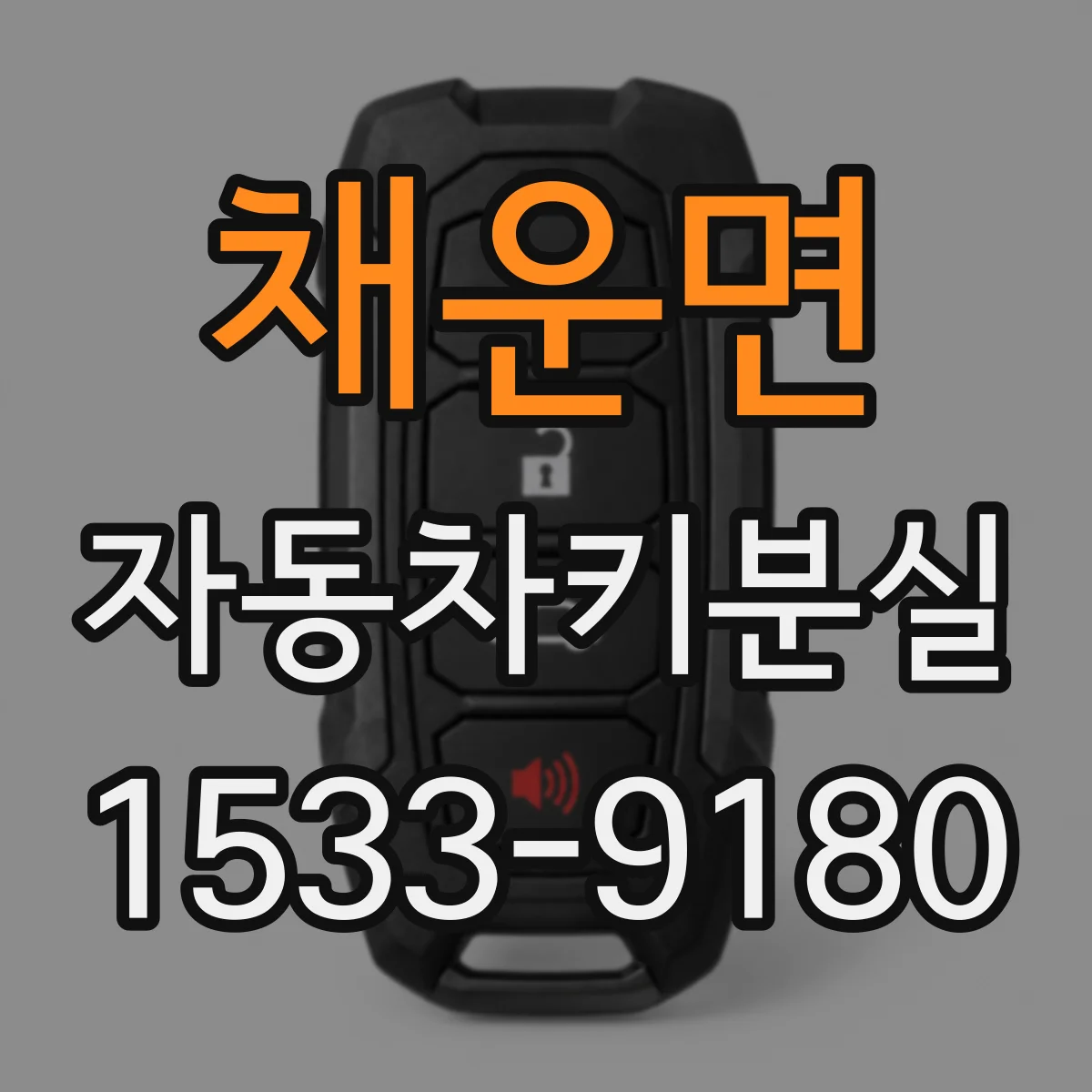 채운면 자동차키분실