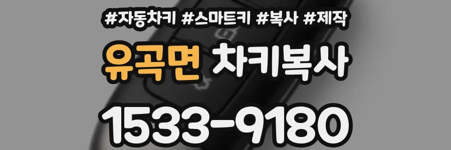 유곡면 차키복사