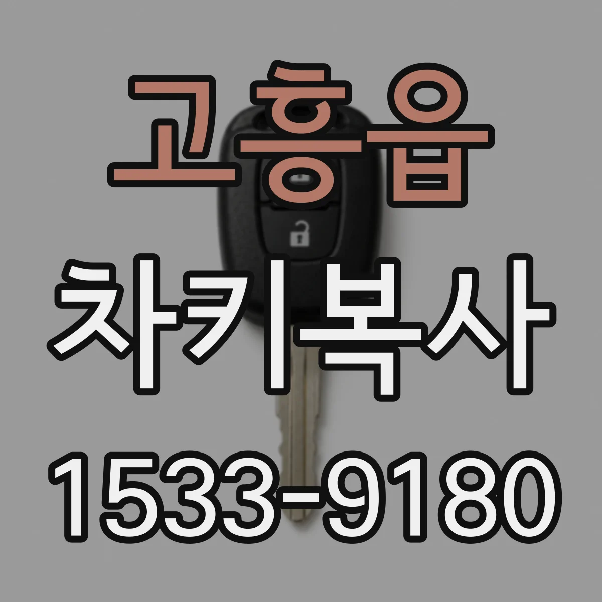 고흥읍 차키복사