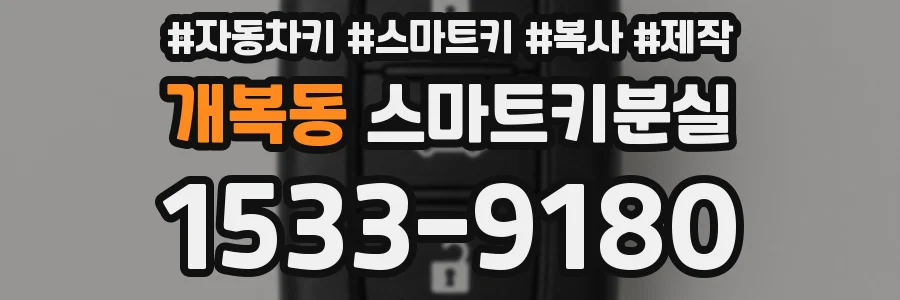 개복동 스마트키분실