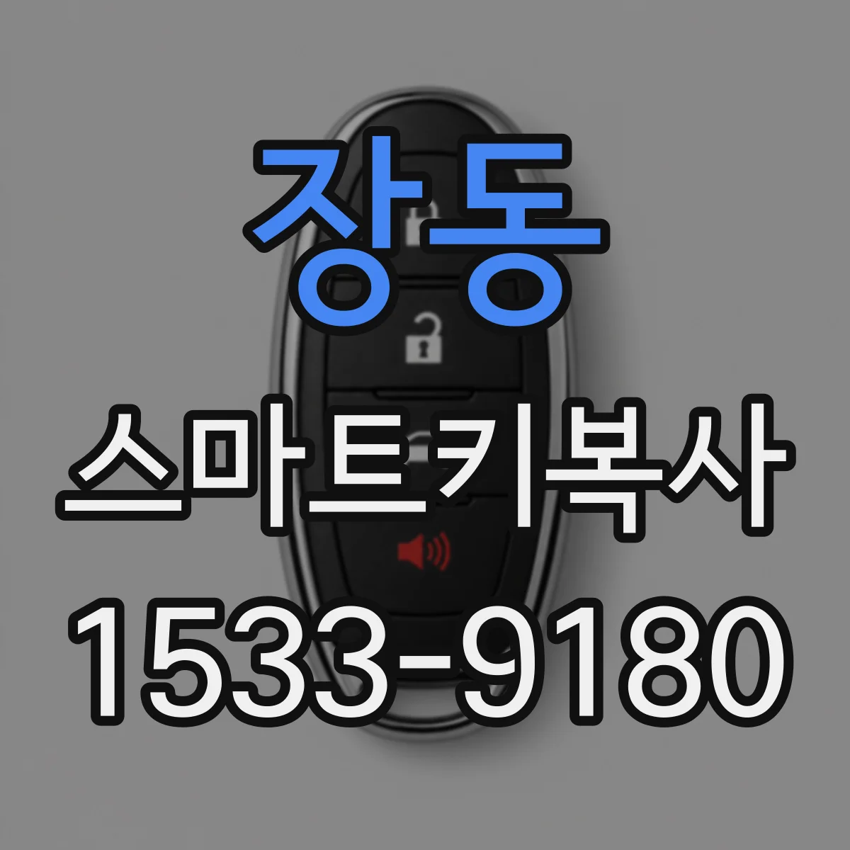 장동 스마트키복사
