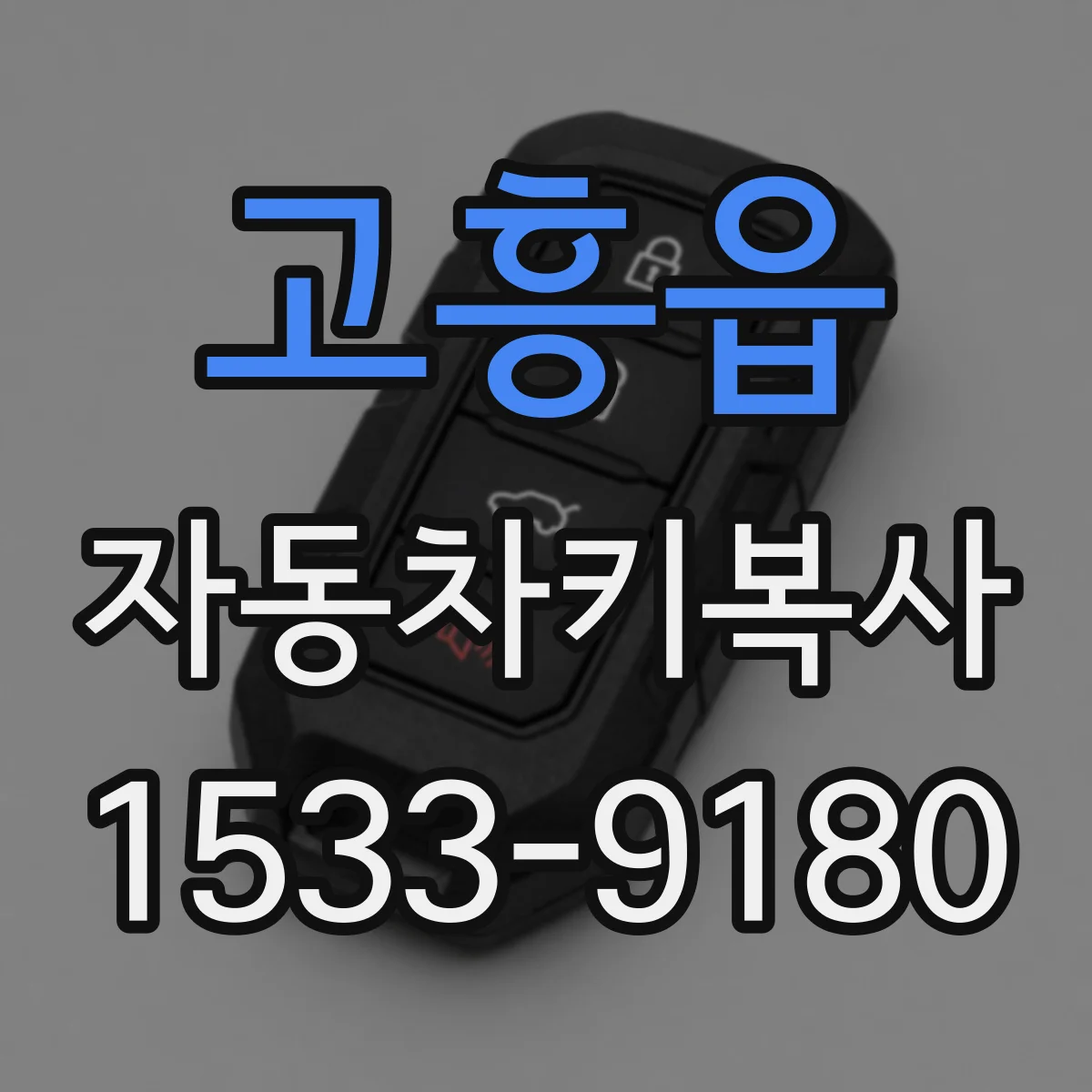 고흥읍 자동차키복사