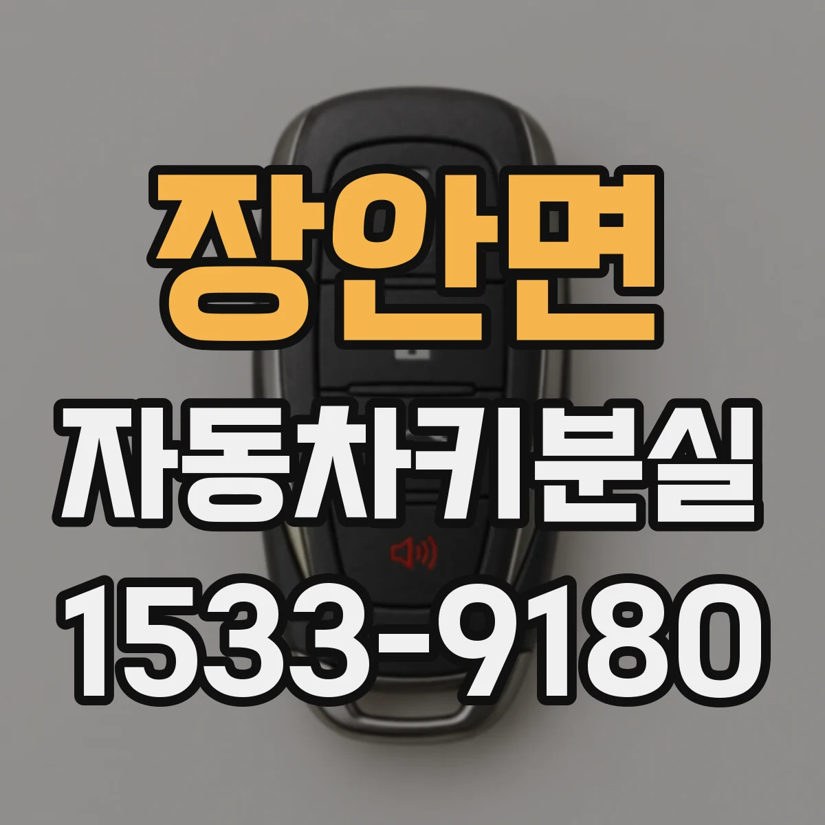 장안면 자동차키분실