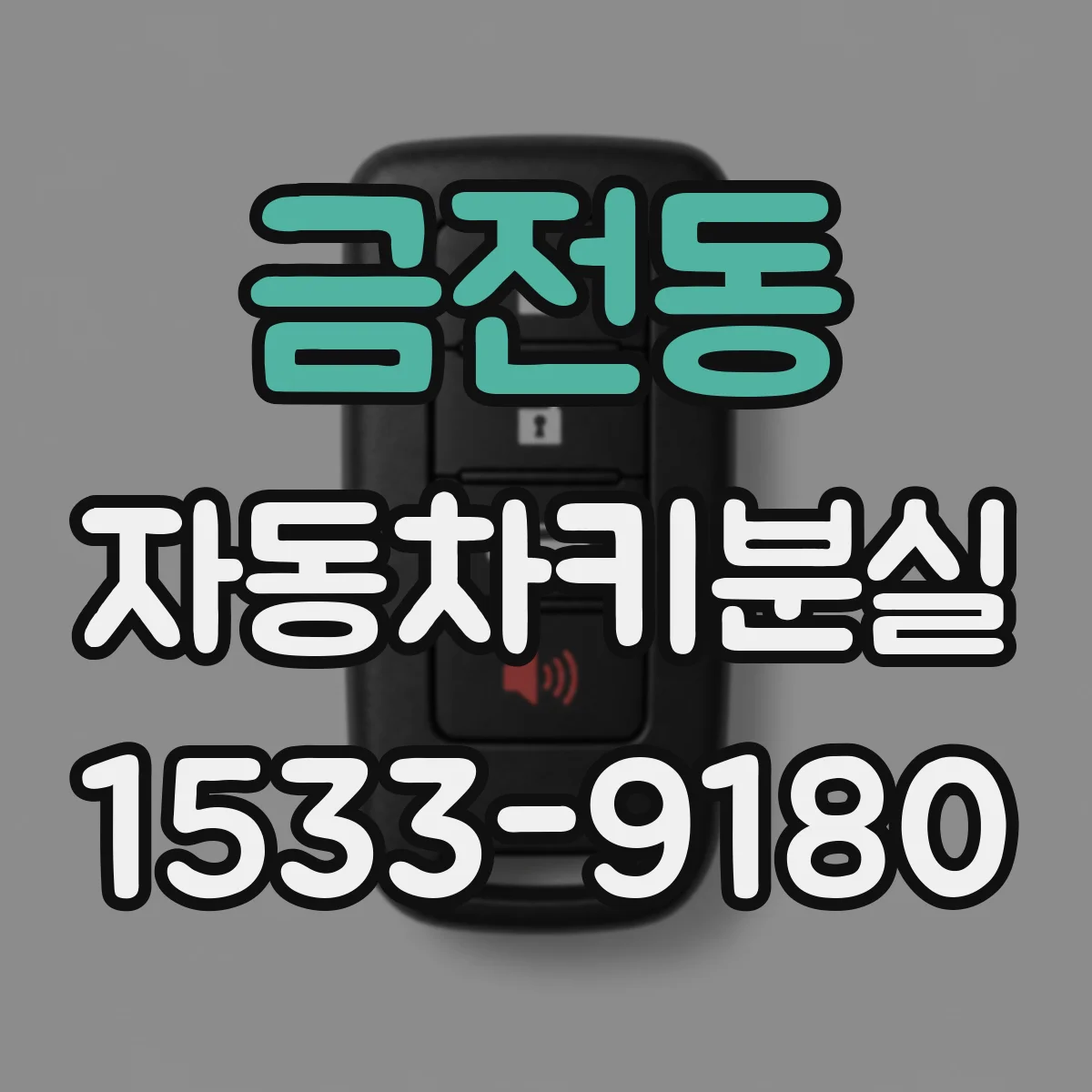 금전동 자동차키분실