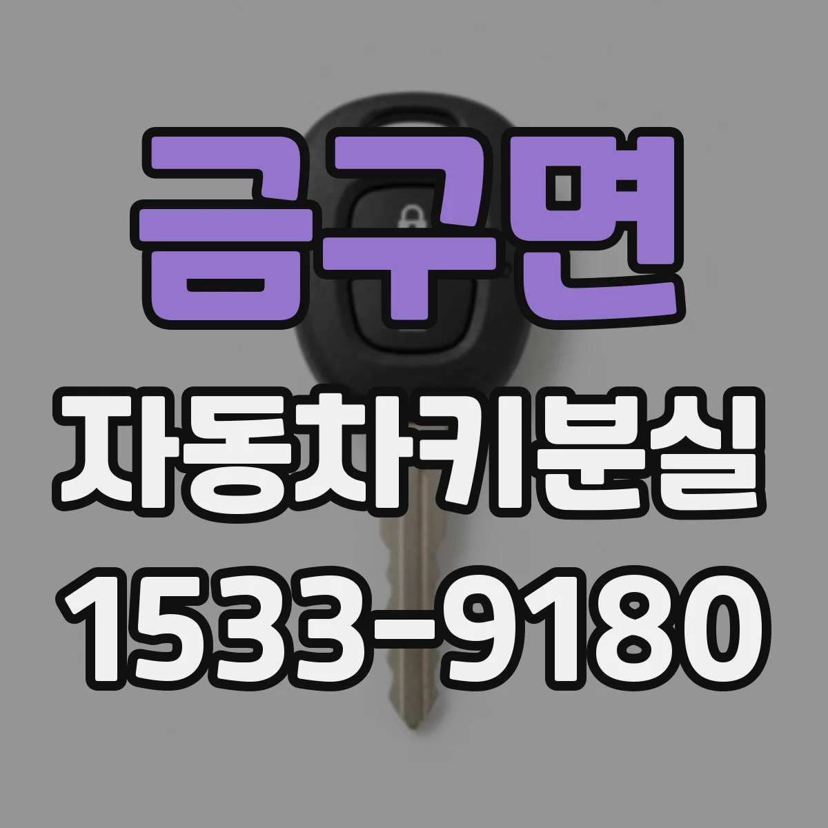 금구면 자동차키분실