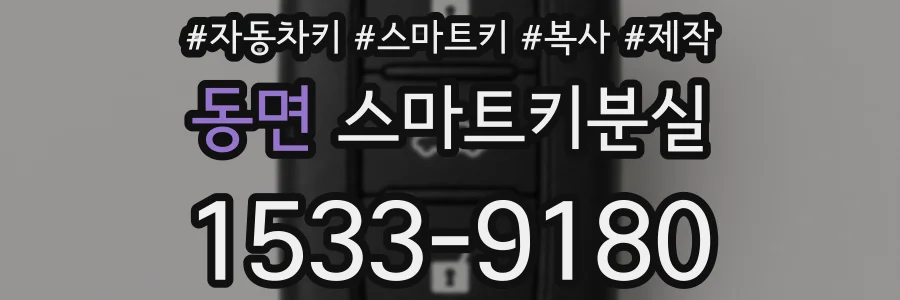동면 스마트키분실