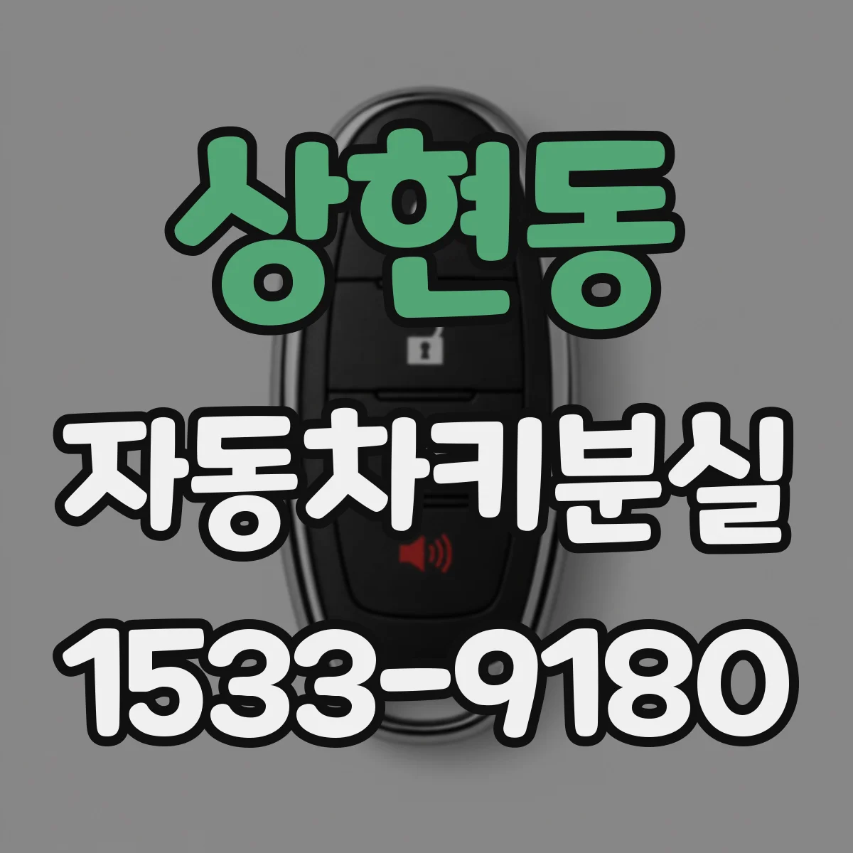 상현동 자동차키분실